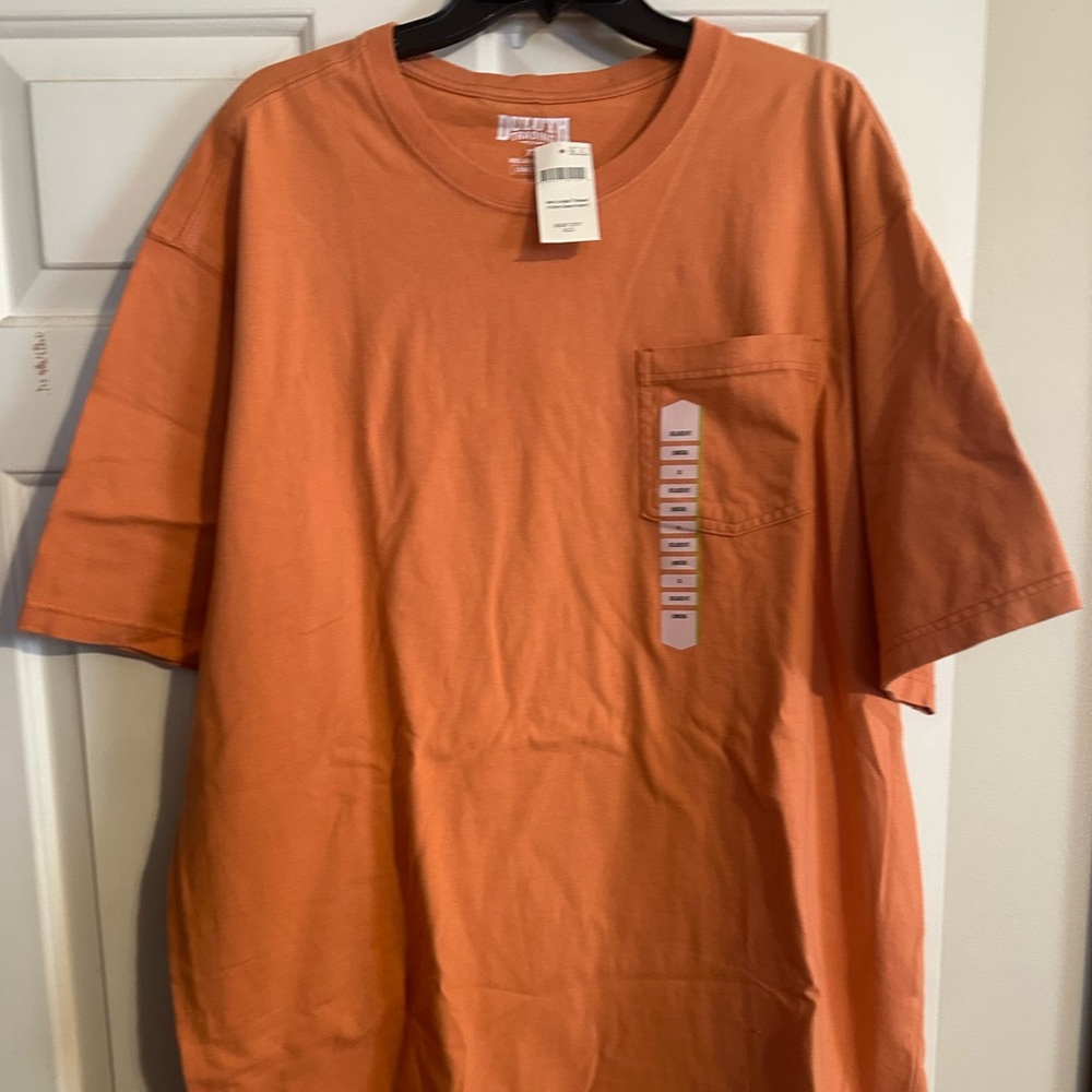Duluth Trading Co Orange Short Sleeve Tee